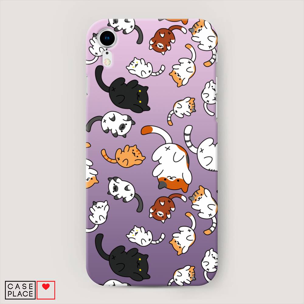 

Пластиковый чехол "Котопад" на Apple iPhone XR (10R), 12020-5