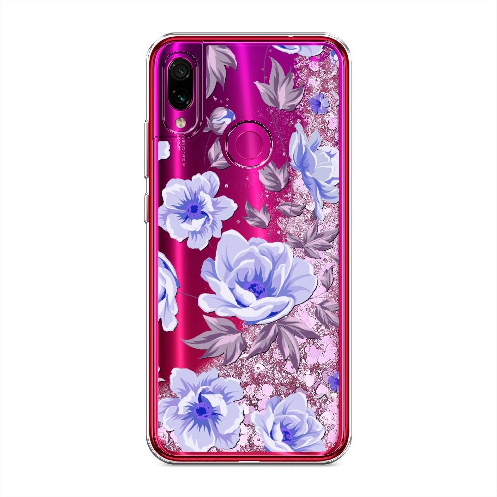 

Жидкий чехол с блестками "Цветочная фантазия 1" на Xiaomi Redmi Note 7