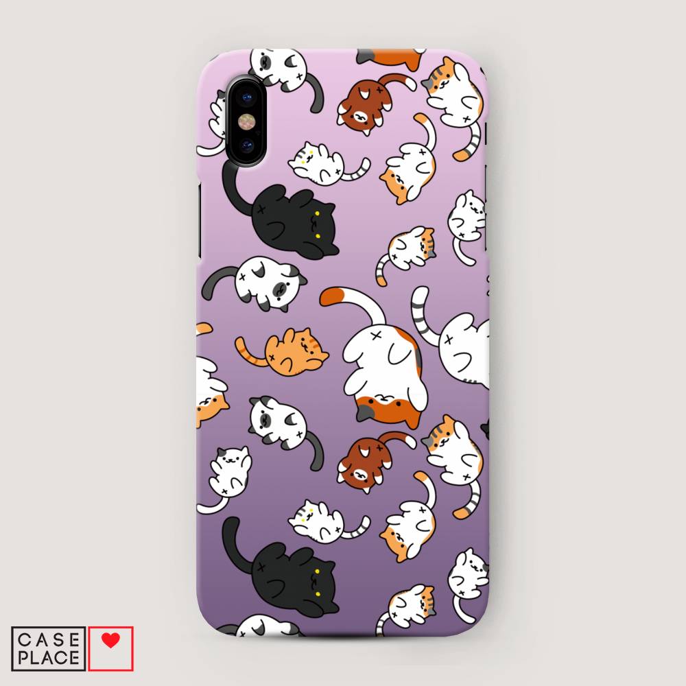 

Пластиковый чехол "Котопад" на Apple iPhone XS Max (10S Max), 11920-5