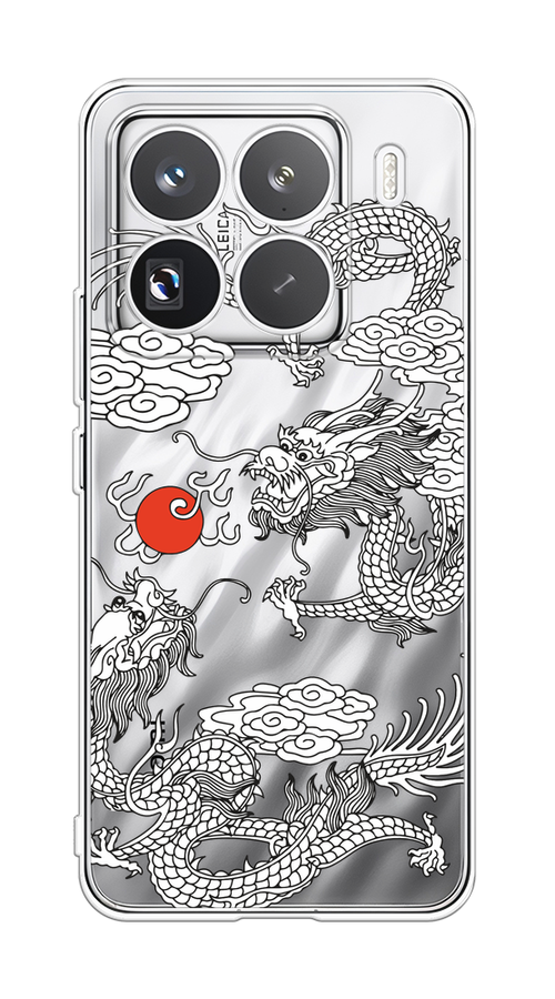 

Чехол на Xiaomi 15 Pro "Драконы с ножом", Прозрачный;черный;белый, 323750-1