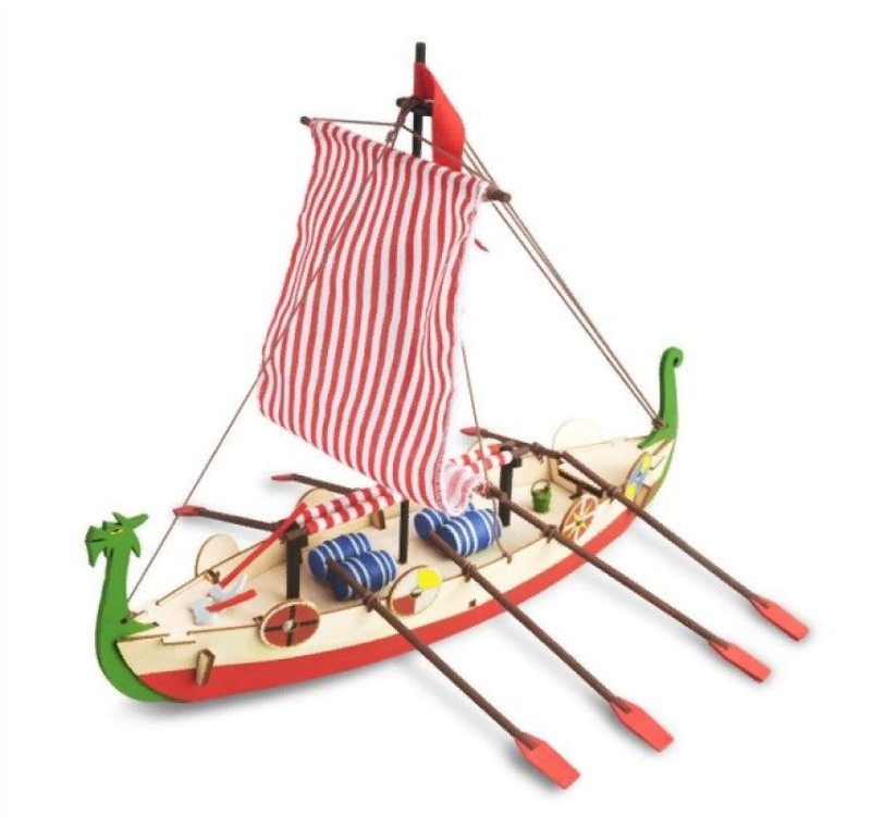 

Сборная деревянная модель корабля Artesania Latina DRAKKAR (VIKING BOAT) - AL30506
