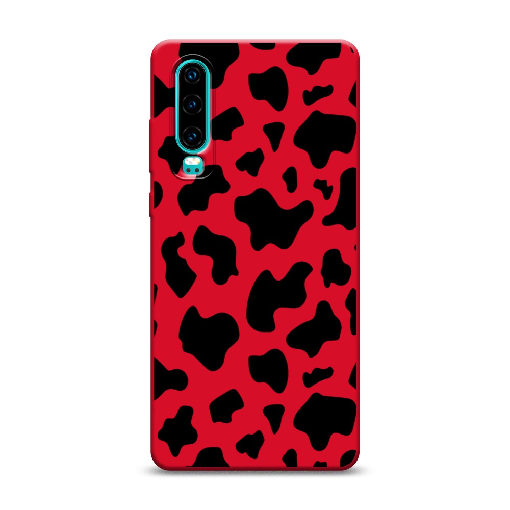 

Чехол Awog на Huawei P30 "Пятна коровы черные", Разноцветный, 68553-1