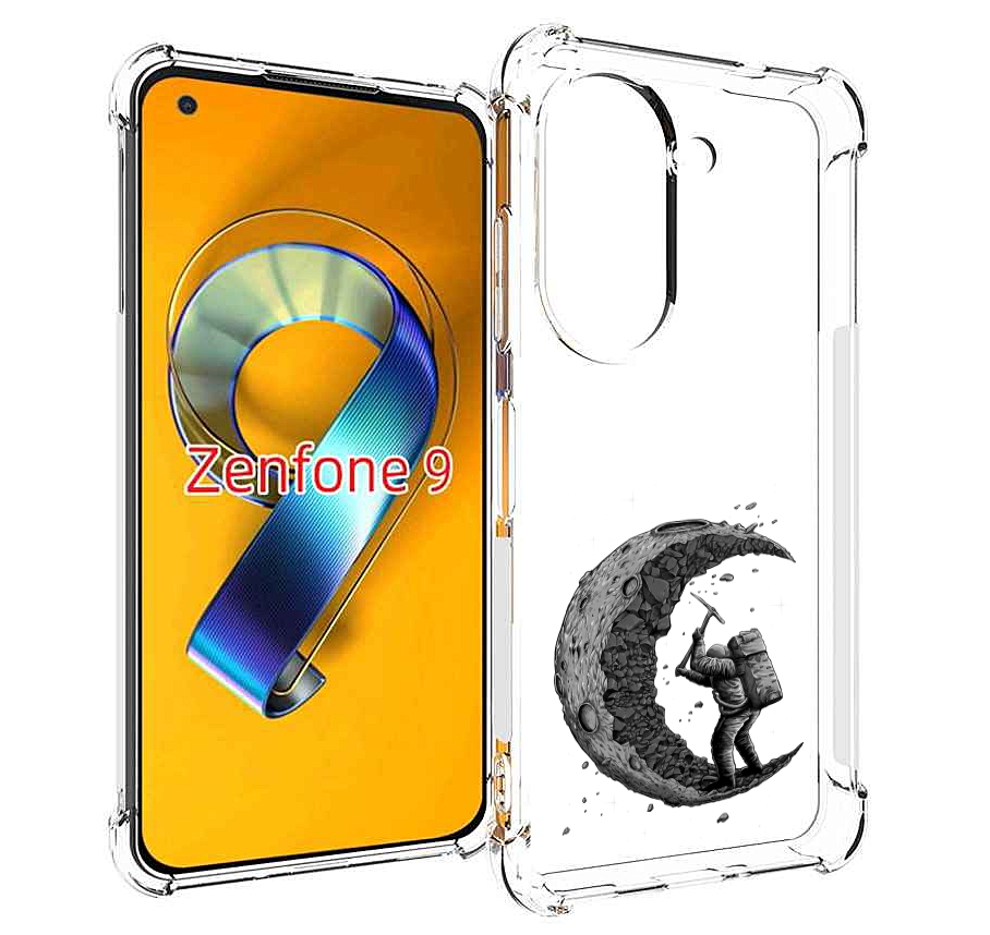 

Чехол MyPads камненная луна для Asus Zenfone 9 (AI2202), Прозрачный, Tocco