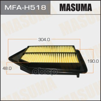

MFA-H518_фильтр воздушный Honda Accord IX 2.4i 14>