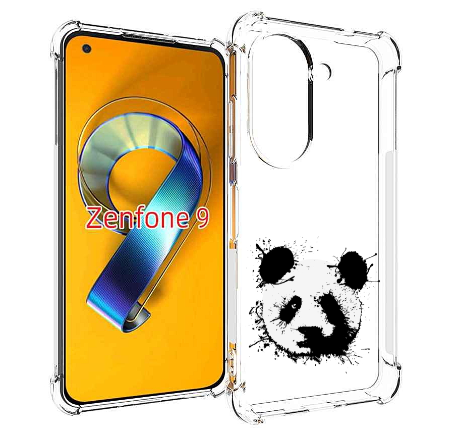 

Чехол MyPads клякса-панда для Asus Zenfone 9 (AI2202), Прозрачный, Tocco