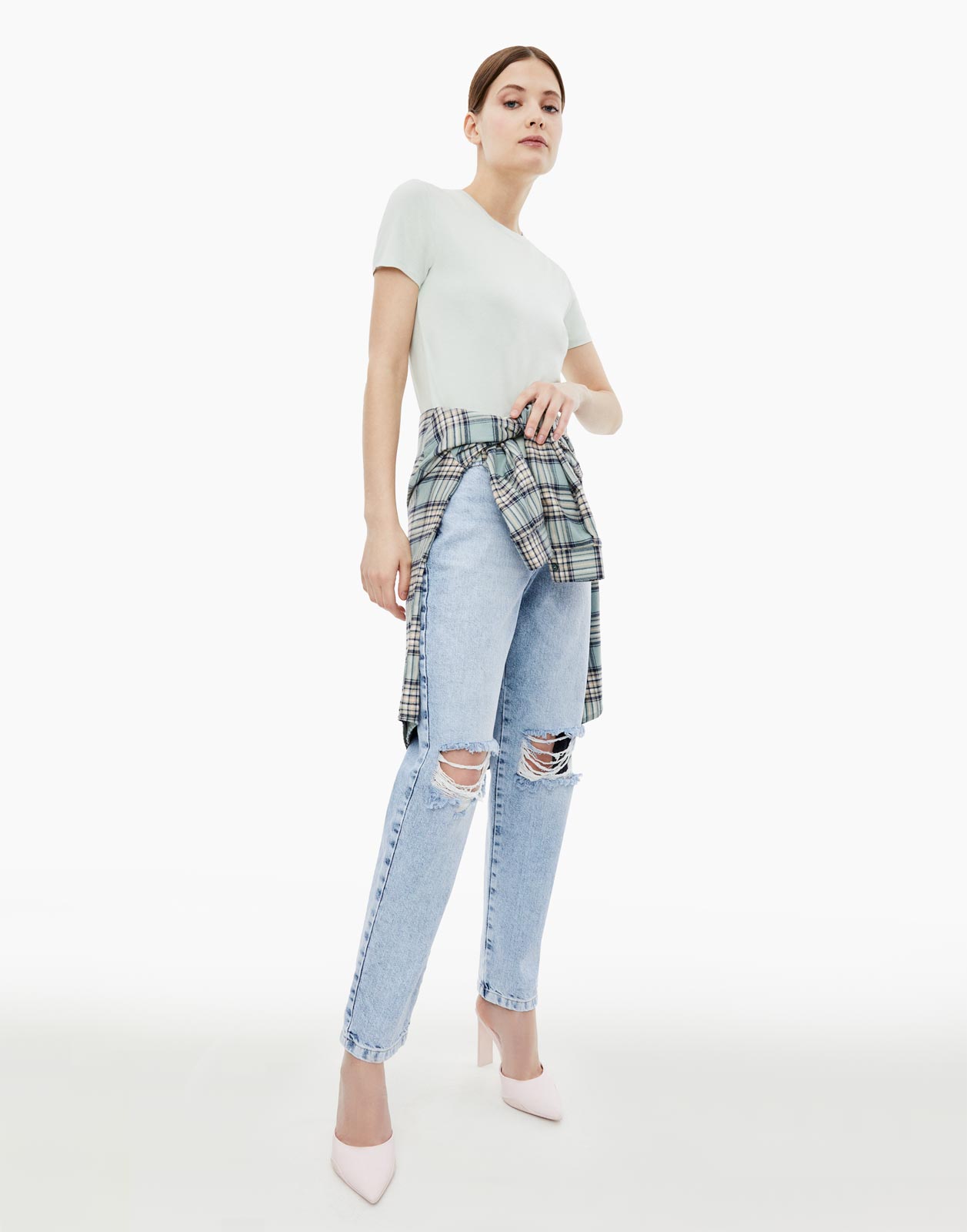 

Футболка женская Gloria Jeans GKT018925 зеленая L, Зеленый, GKT018925