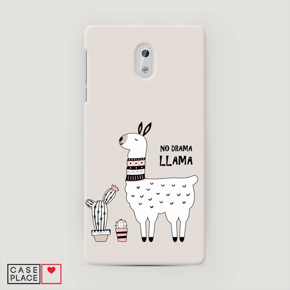 

Чехол Awog "No drama LLama" для Nokia 3, 120120-1