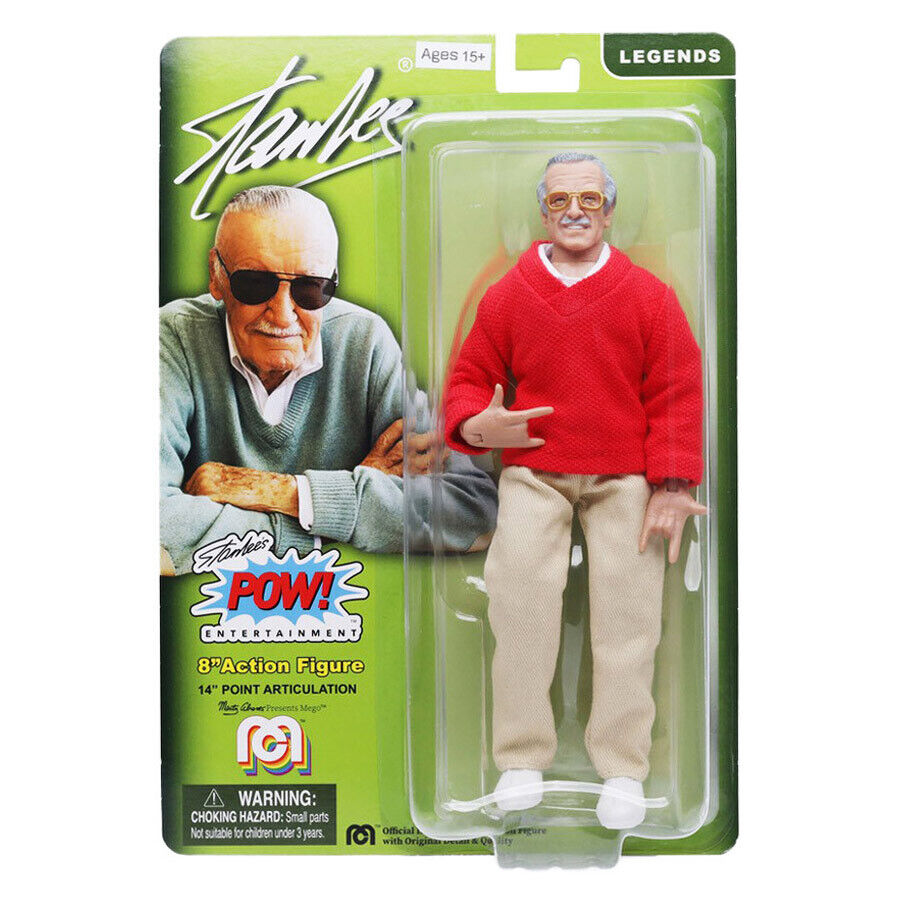 Фигурка Mego Legends Stan Lee Action Figure 20 cm MG47812 фигурка mego the reptile hammer action figure 20 cm mg24656