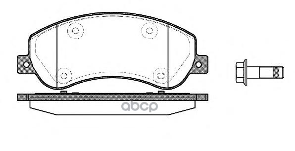 

Колодки дисковые п.\ VW Amarok 2.0TDi/BiTDi 10> 1250 00 =GDB1724=1250 02 [2H0698151]