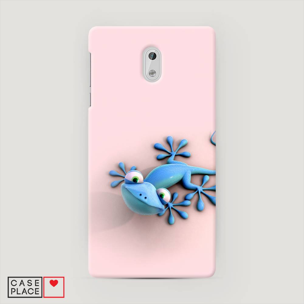 

Чехол Awog "Голубая ящерка" для Nokia 3, 120120-1