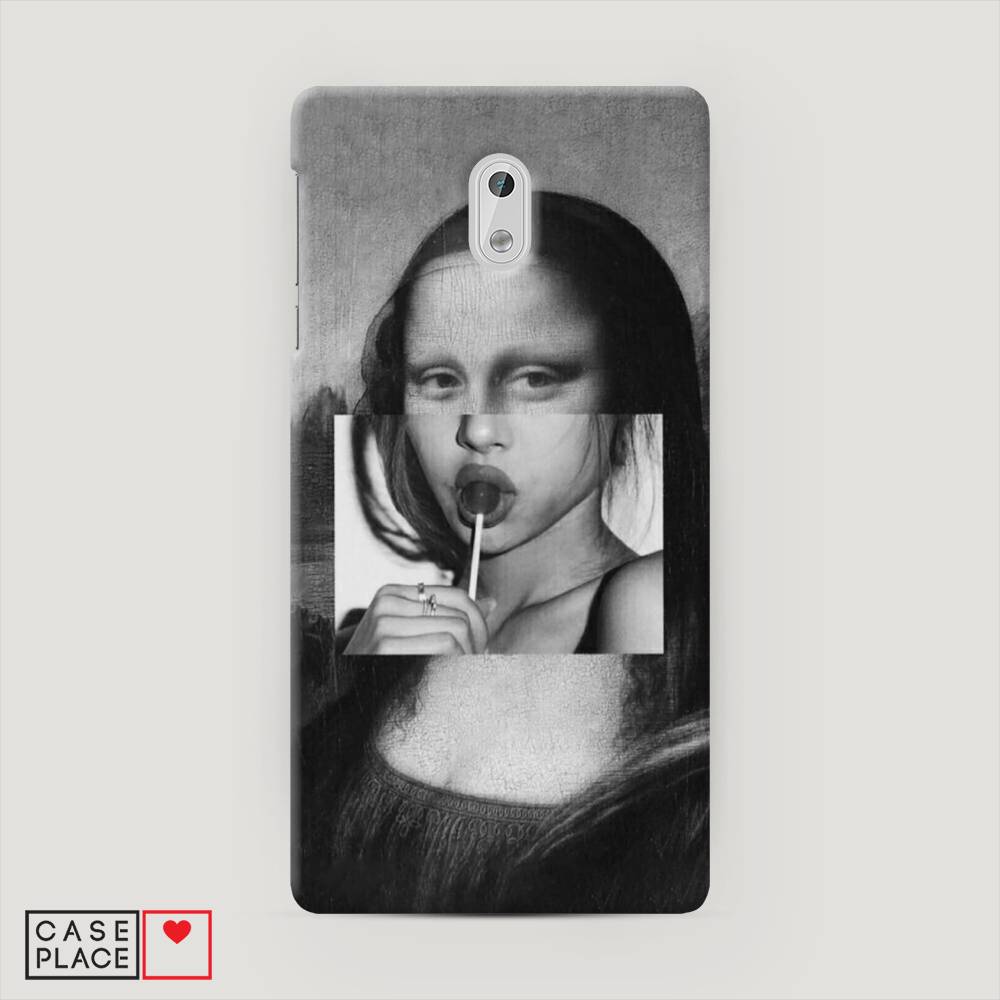 

Чехол Awog "Mona Lisa sucking lollipop" для Nokia 3, 120120-7
