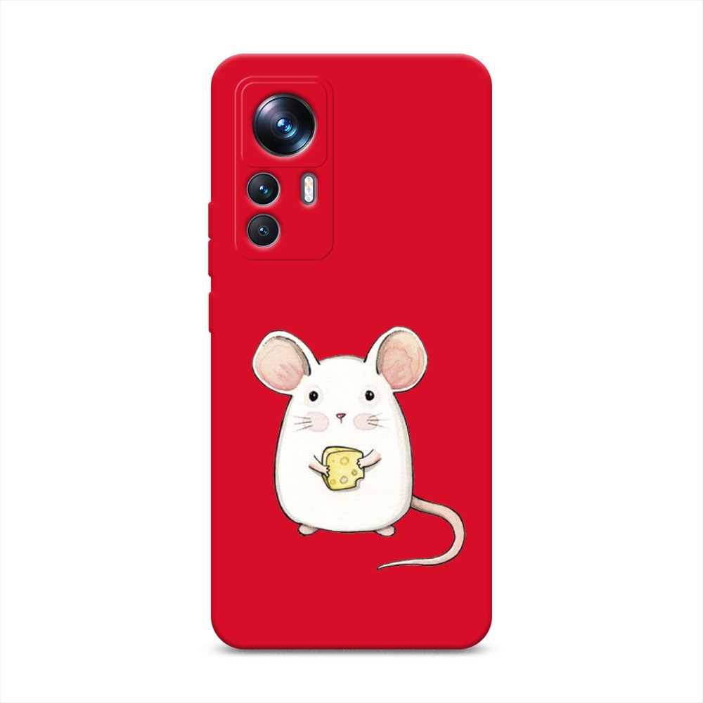 

Чехол Awog на Xiaomi 12T Pro "Мышка", Белый, 315753-1