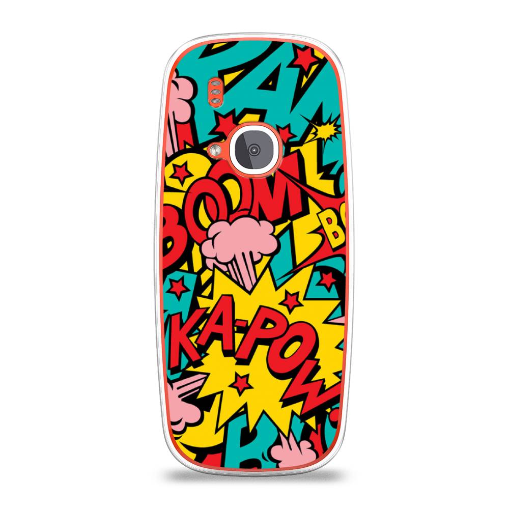 фото Чехол awog "постер pop art" для nokia 3310 (2017)