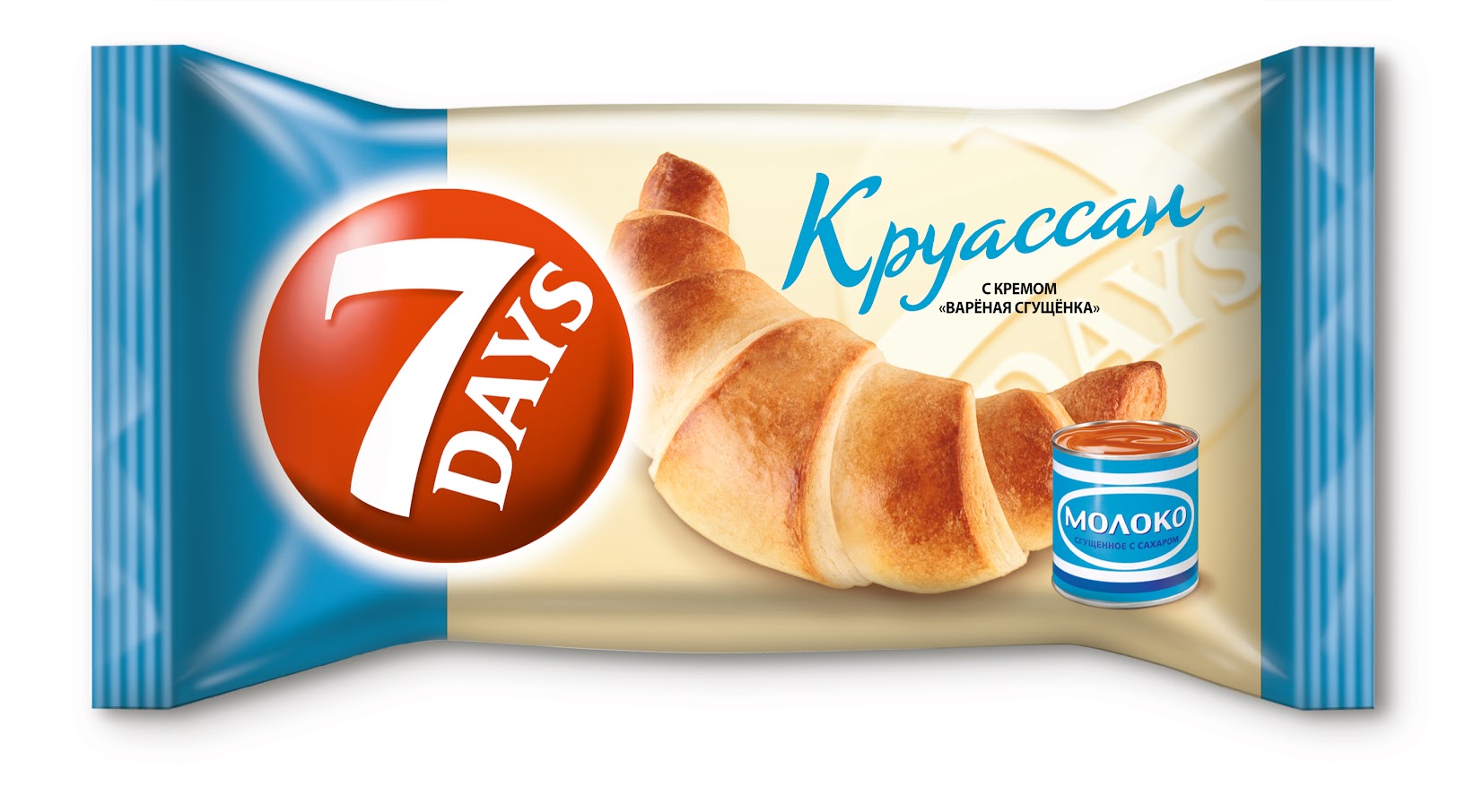 Круассан миди 7 Days с кремом вареная сгущенка 65 г 62₽