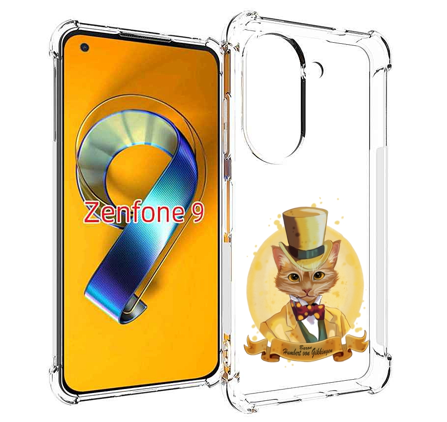 Чехол MyPads кот юрист для Asus Zenfone 9 (AI2202)