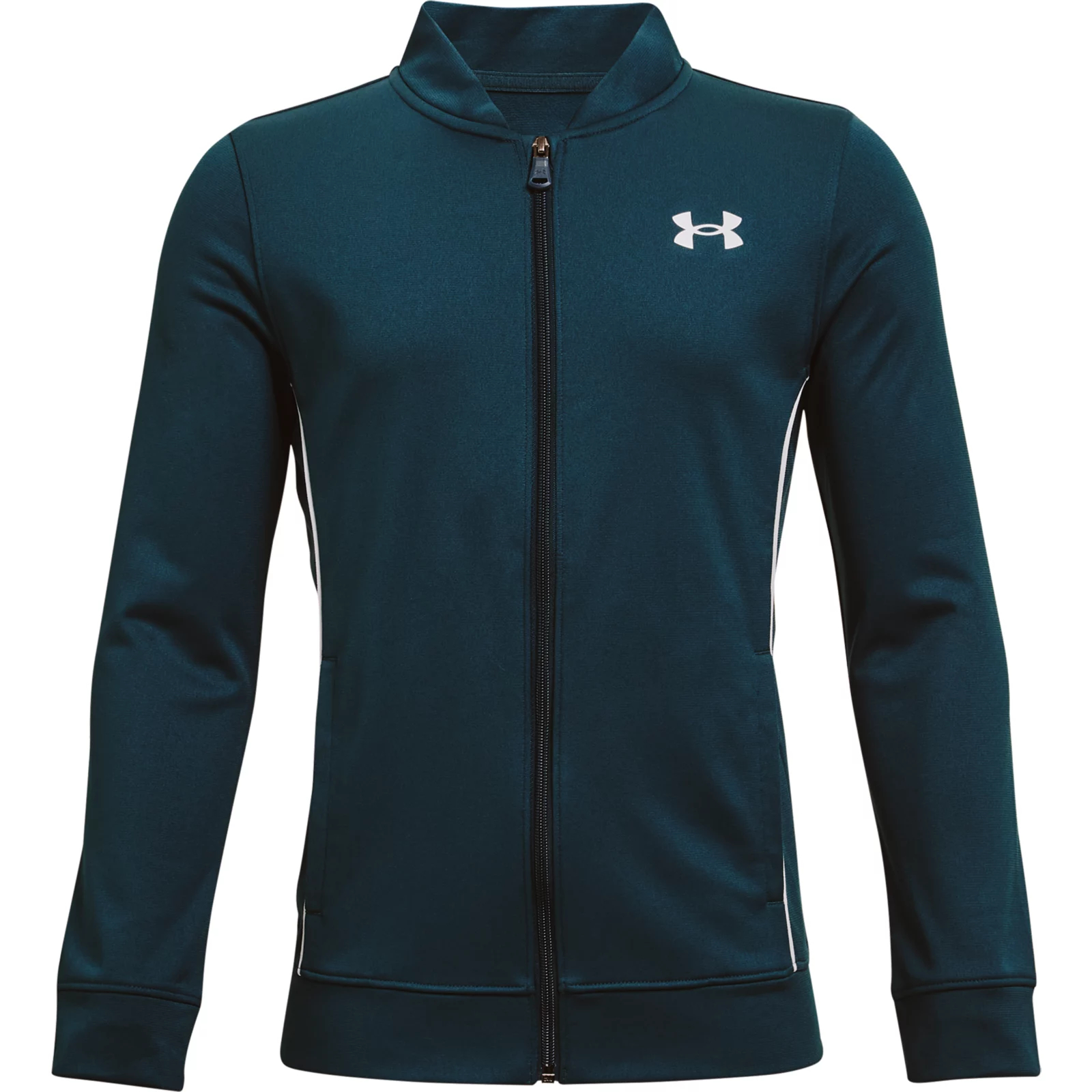 фото Толстовка under armour pennant 2.0 fz 1366368-413 цв.синий р. ymd