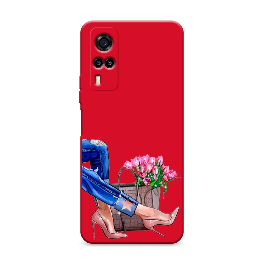 

Чехол Awog на Vivo Y31/Y53s 4G "Каблучки", Разноцветный, 263753-1