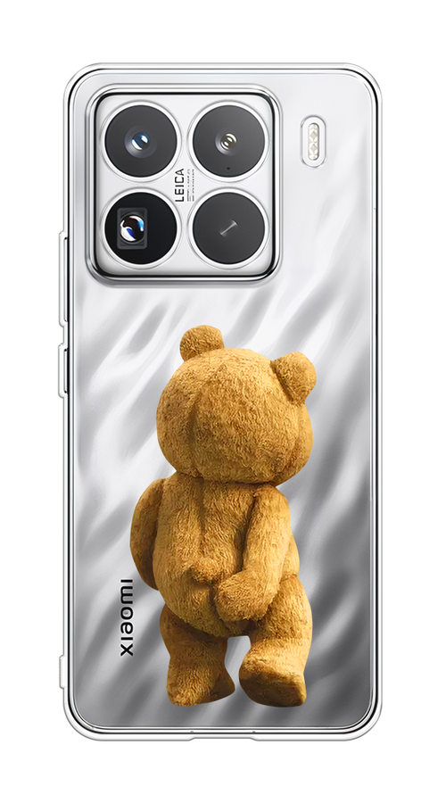 

Чехол на Xiaomi 15 Pro "Медвежья спина", Коричневый;прозрачный, 323750-1