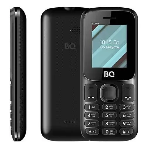 

Телефон BQ 1848 Step+ black, 1848 Step+ black