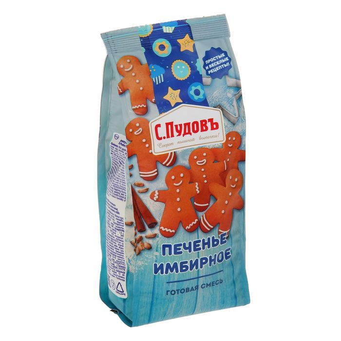 

Мучная смесь С.Пудовъ печенье имбирное 400 г