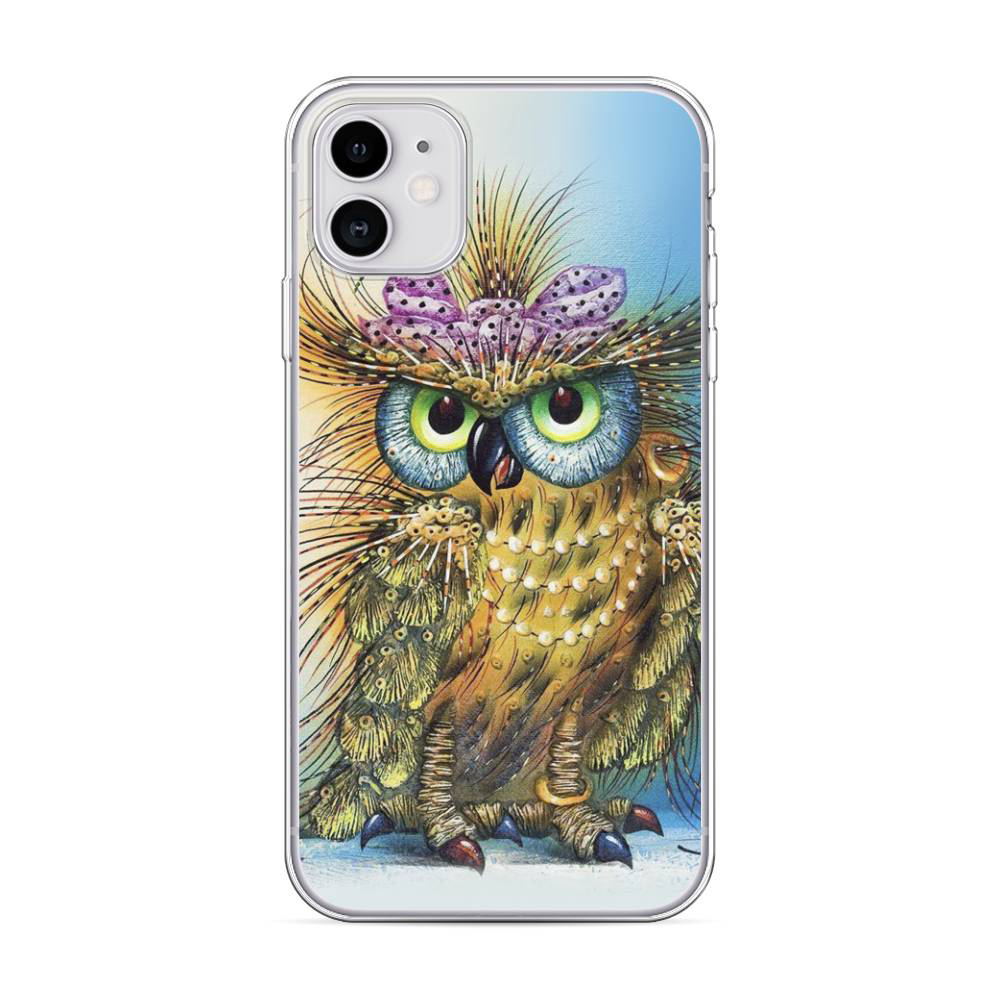 

Чехол Awog для Apple iPhone 11 "Модная сова"