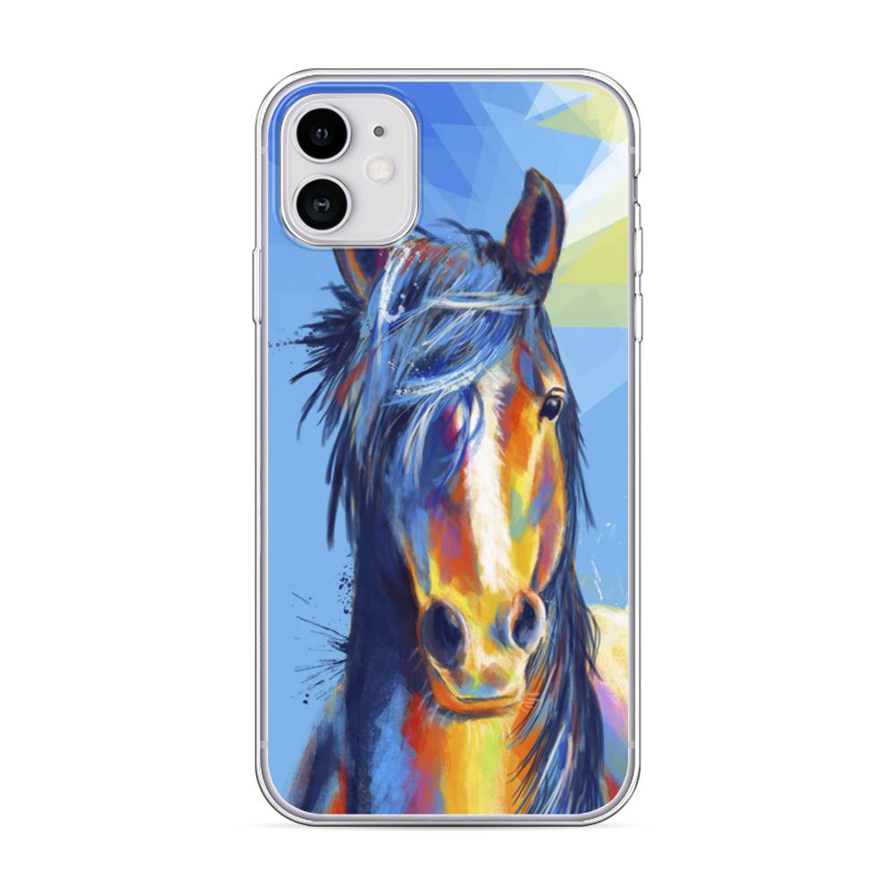 

Чехол Awog для Apple iPhone 11 "Лошадь арт 3"