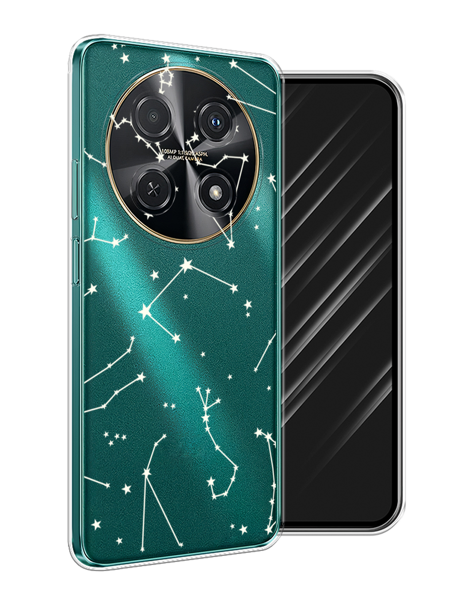 

Чехол Awog на Huawei Nova 12i "Созвездия", Прозрачный;серый;бежевый, 6123950-1
