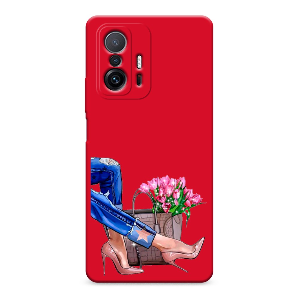 

Чехол Awog на Xiaomi Mi 11T/11T Pro "Каблучки", Разноцветный, 311253-1