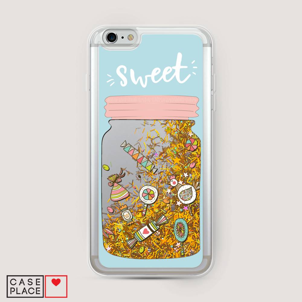 

Чехол Awog на Apple iPhone 6 Plus / Айфон 6 Plus "Конфетки в банке", 10590-1