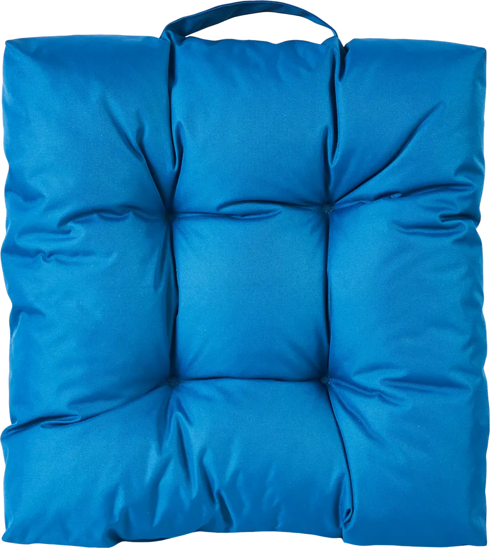 

Сидушка для пикника Linen Way 50x50 см цвет бирюза, Голубой