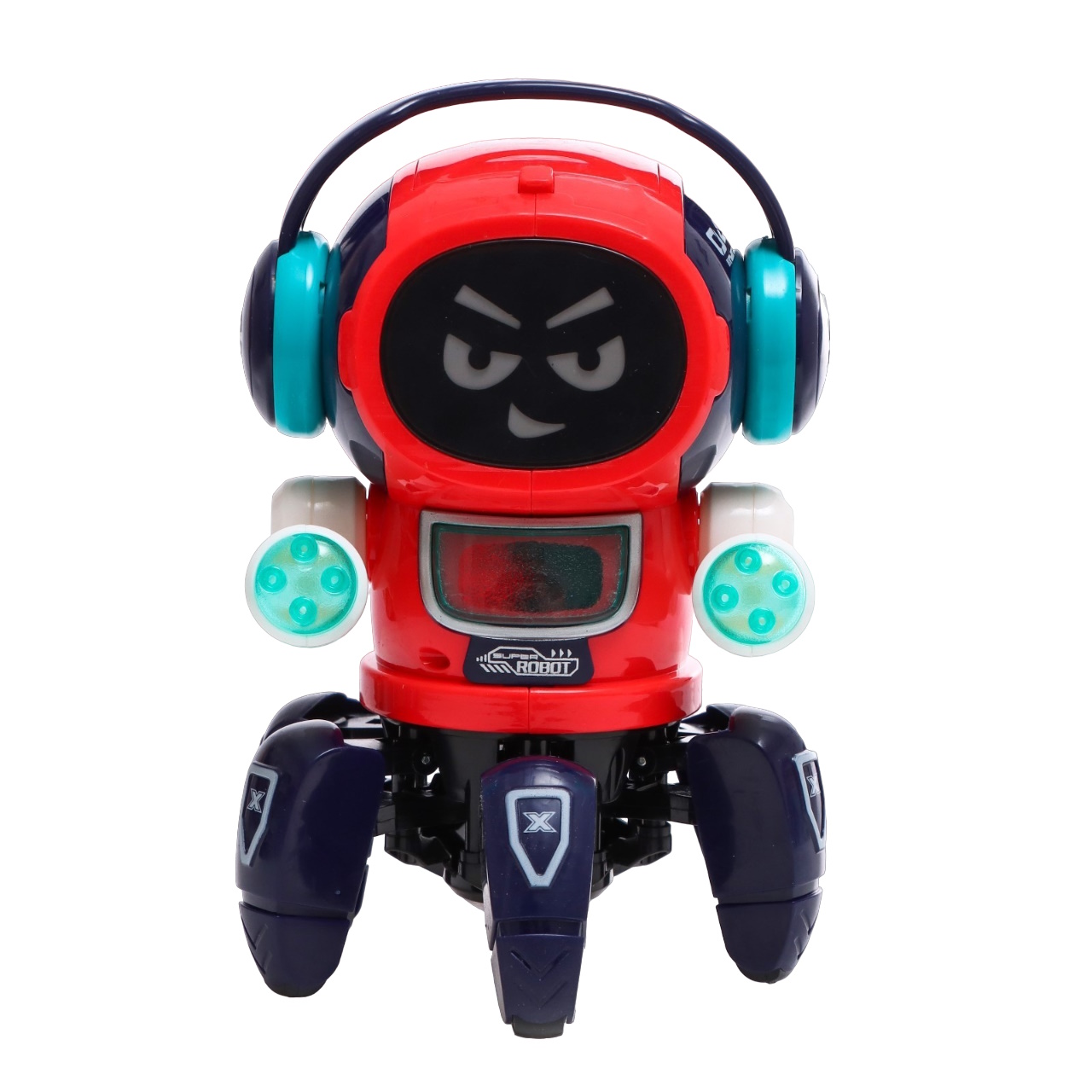 Интерактивный робот IQ Bot красный ZR157 танцующий робот dance hero железный человек красный