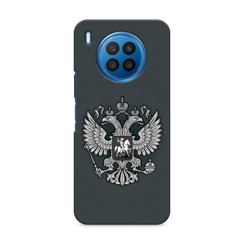 фото Чехол awog "герб россии серый" для huawei nova 8i