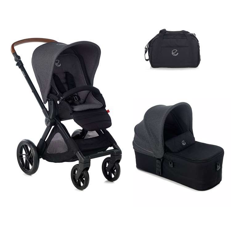 

Коляска 2 в 1 Jane muum+micro cold black 5554 U06, Muum 2 в 1