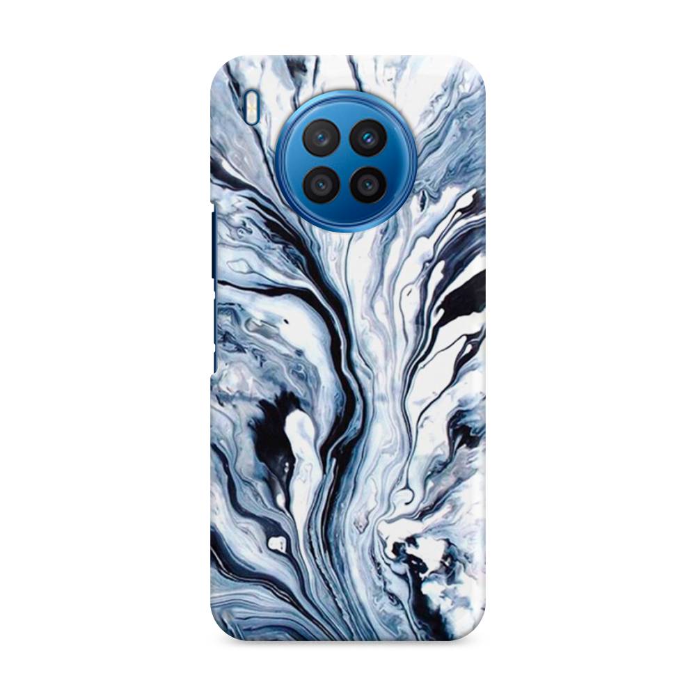 

Чехол Awog "Голубой минерал мрамор" для Huawei Nova 8i, 6106320-2