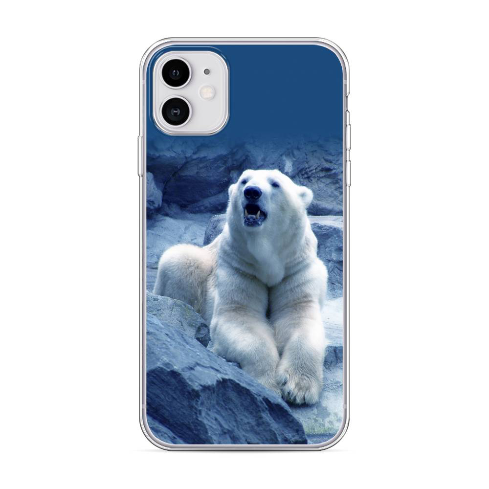 

Чехол Awog для Apple iPhone 11 "Белый медведь"