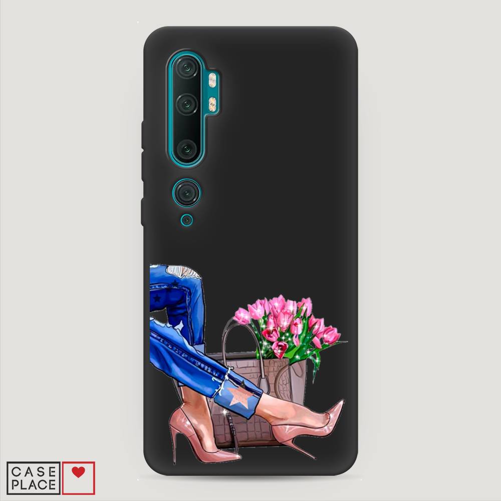 

Чехол Awog на Xiaomi Mi Note 10/Mi Note 10 Pro "Каблучки", Разноцветный, 37352-1