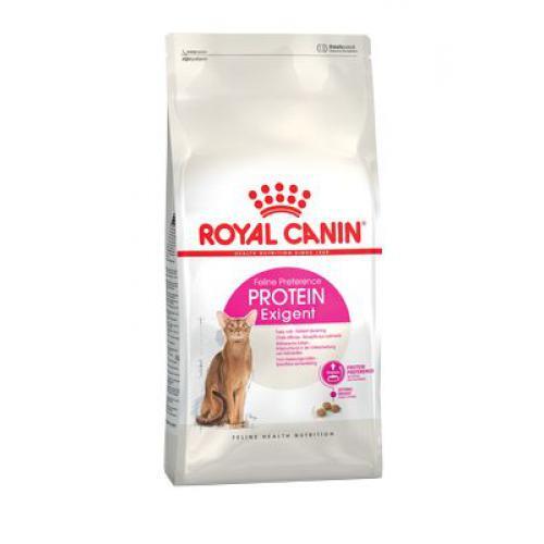 фото Сухой корм для кошек привередливых к составу продукта royal canin protein exigent 42, 4 кг nobrand