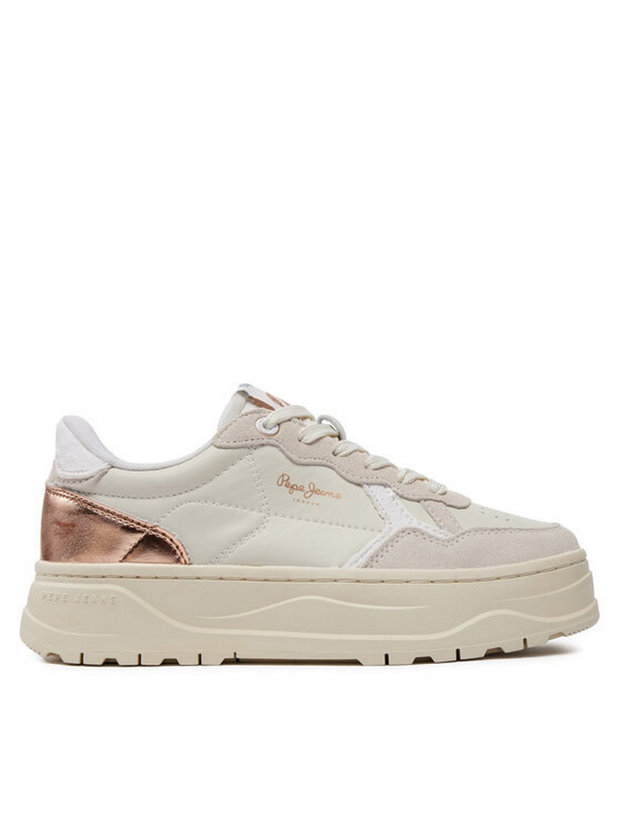 Кеды женские Pepe Jeans London Kore Sun W PLS00009 бежевые 39 EU 14775₽