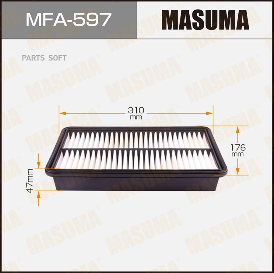 

MFA-597_фильтр воздушный Mazda 6/CX-7 05>