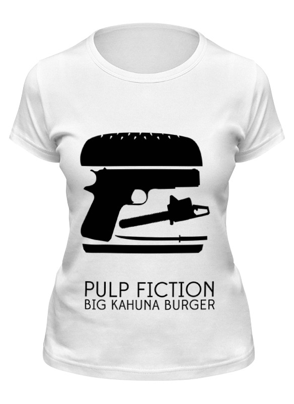 

Футболка женская Printio Криминальное чтиво (pulp fiction) белая 2XL, Белый, Криминальное чтиво (pulp fiction)
