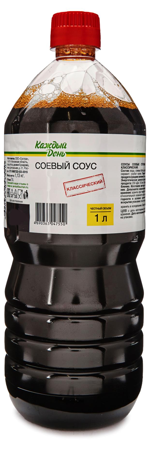 Соус соевый «Каждый день», 1 л