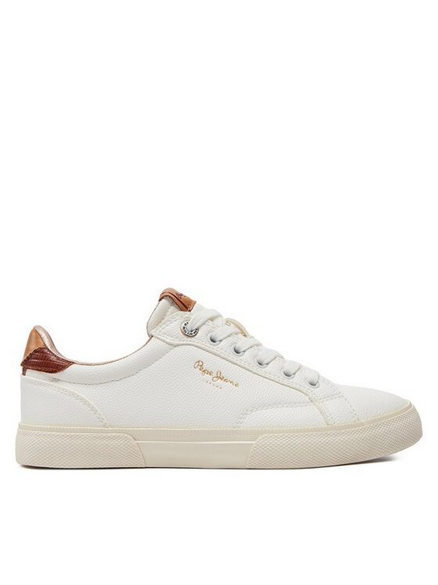 

Кеды женские Pepe Jeans London Kenton Street W PLS31561 белые 38 EU, Белый, Kenton Street W PLS31561