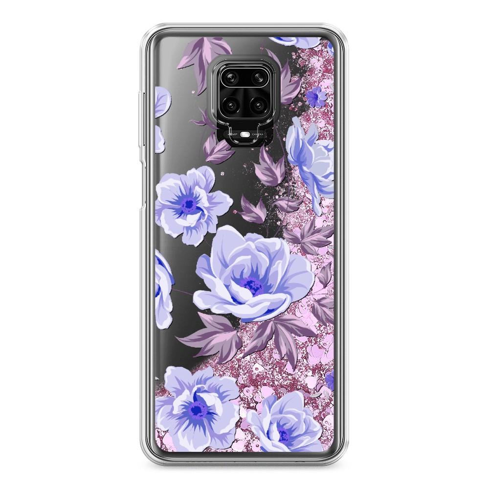 

Жидкий чехол с блестками "Цветочная фантазия 1" на Xiaomi Redmi Note 9S, 37994-1