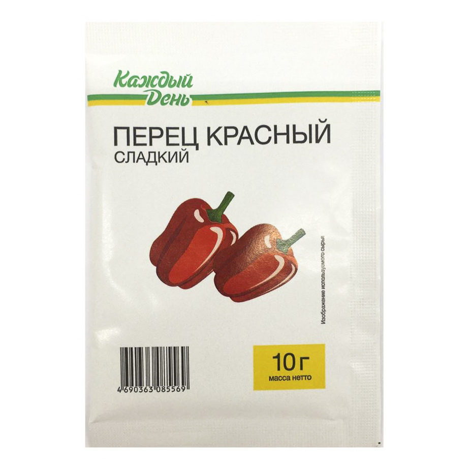 Перец красный Каждый день сладкий 10 г