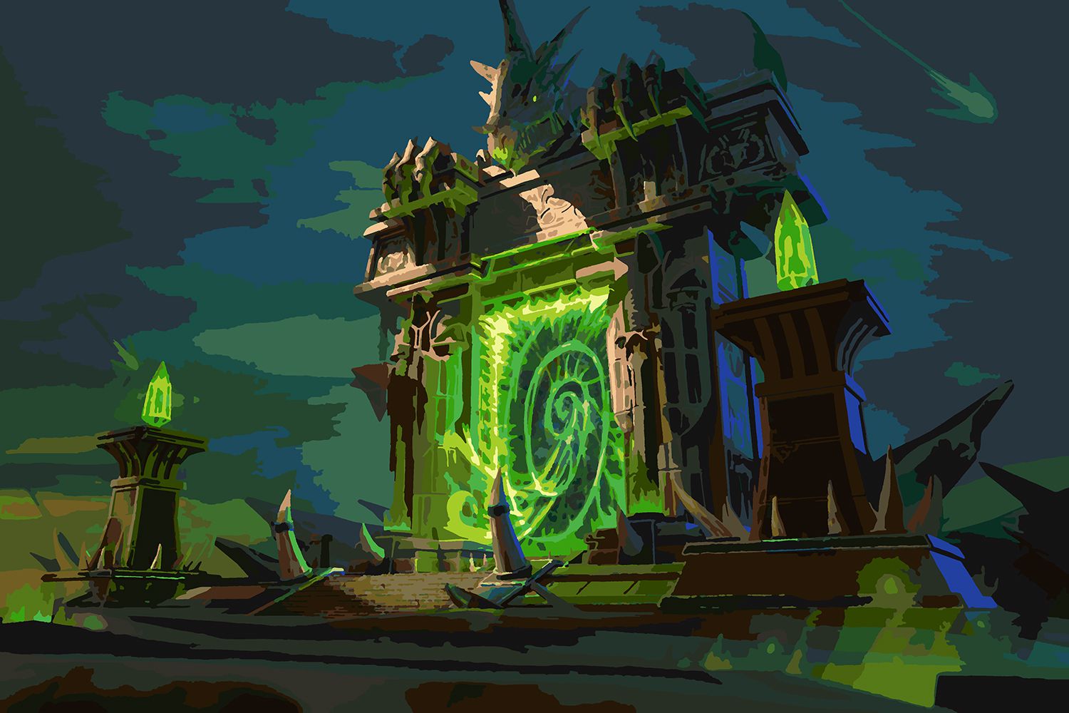 Картина по номерам Красиво Красим World of Warcraft The Burning Crusade, 60 х 90 см