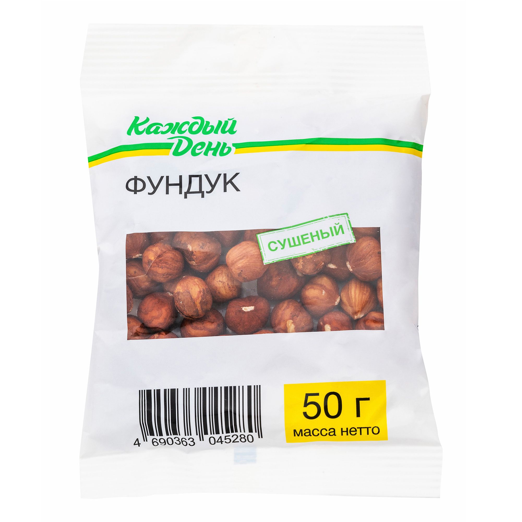 

Фундук Каждый день сушеный 50 г