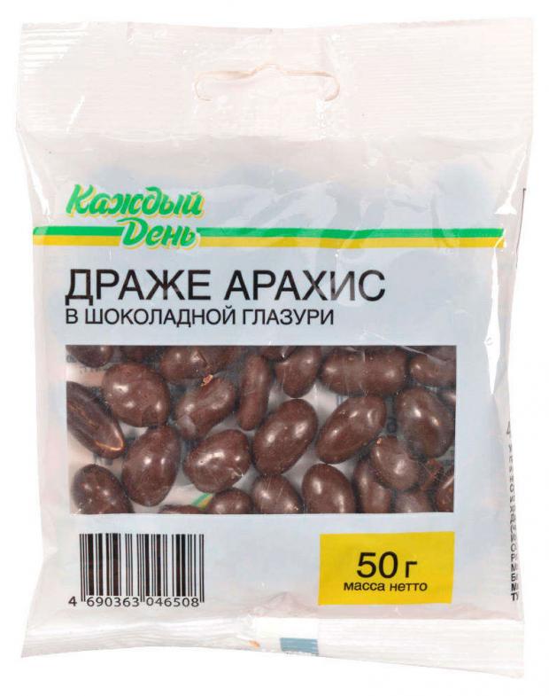 Арахис «Каждый день» в шоколадной глазури, 50 г