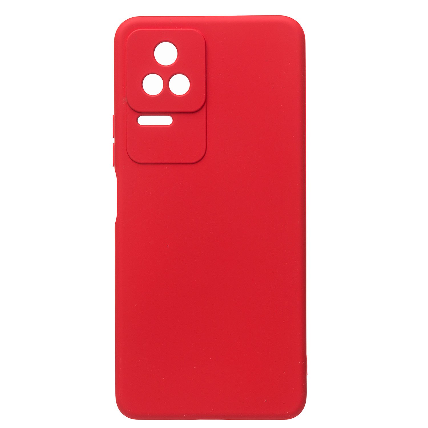 

Чехол для Xiaomi Poco F4 силиконовый Soft Touch 4 <красный>, Xiaomi Poco F4