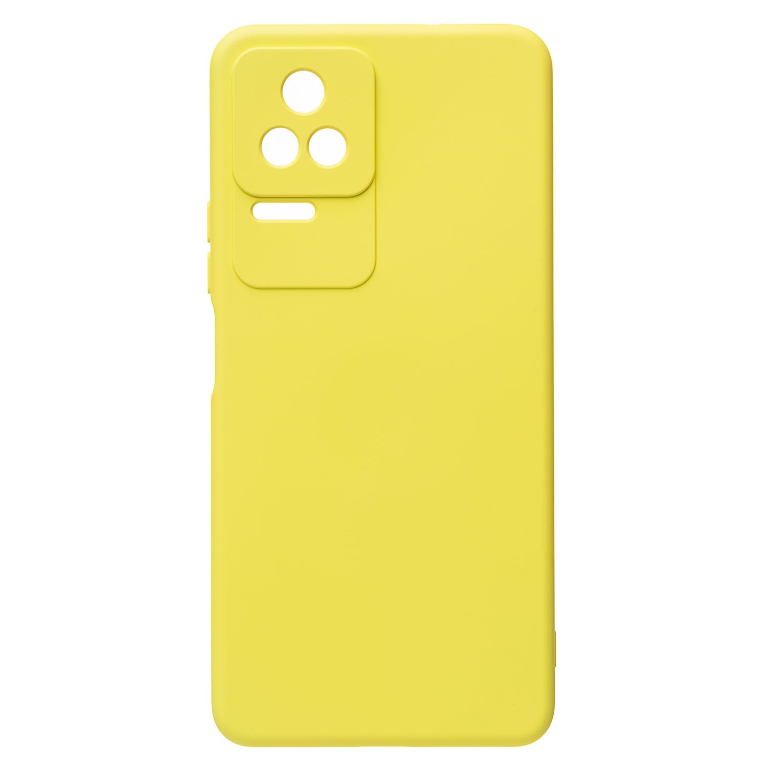 

Чехол для Xiaomi Poco F4 силиконовый Soft Touch 4 <желтый>, Xiaomi Poco F4