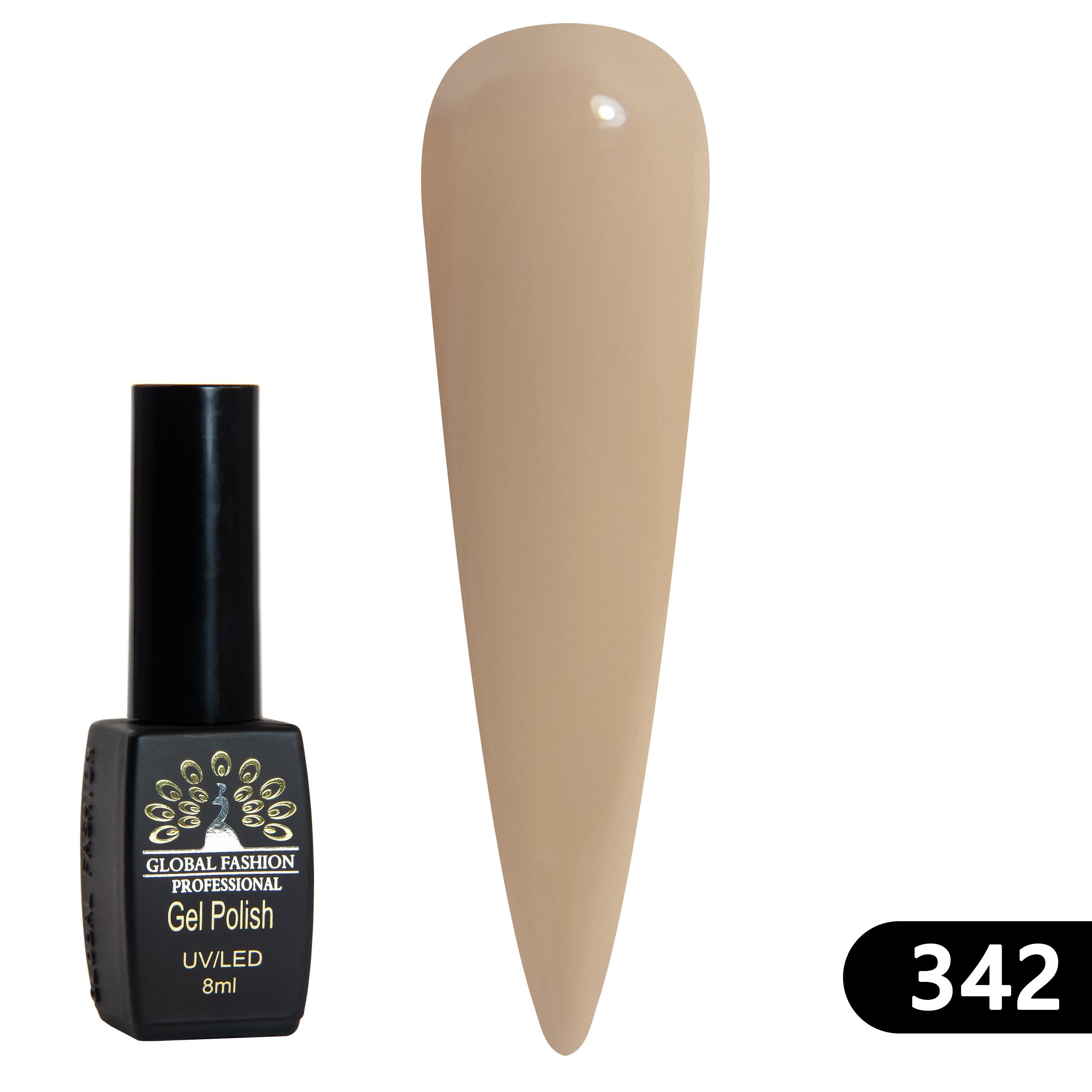 

Гель-лак BLACK ELITE 342 Global Fashion 8 мл